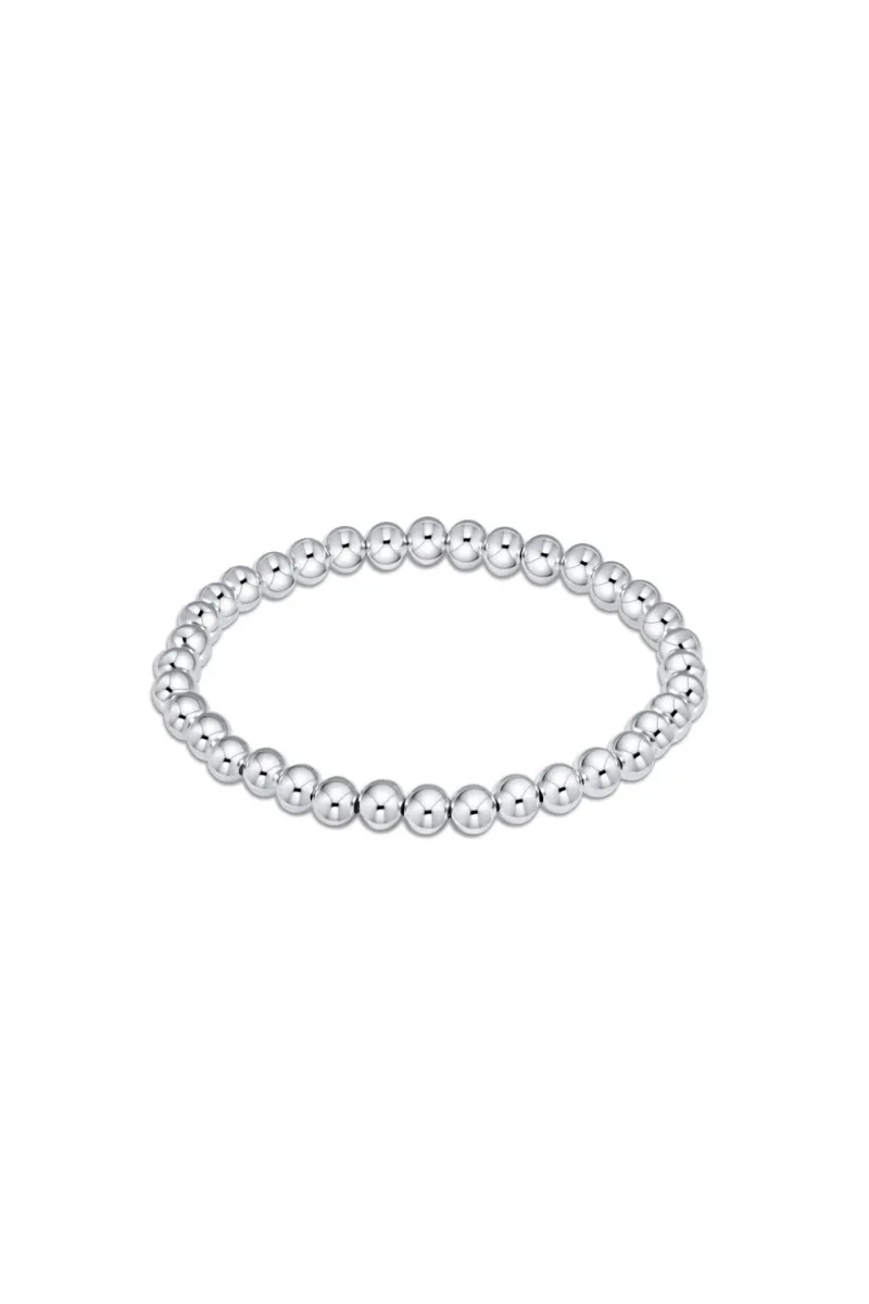 Classic Sterling 5mm Bead Bracelet