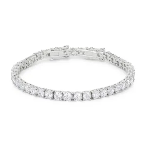 Clear Cubic Zirconia Tennis Bracelet