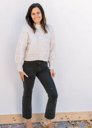 Cloud Coverage Cropped Sweater B