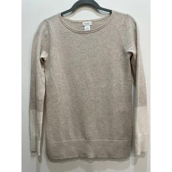 Club Monaco Cashmere Minimalist Capsule Wardrobe Classic Women Sweater XS