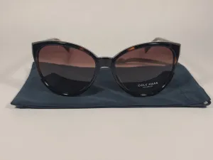 Cole Haan Cat Eye Polarized Sunglasses Brown Tortoise Frame Brown Gradient Lens CH7046 243 TORTOISE/BROWN GRADIENT