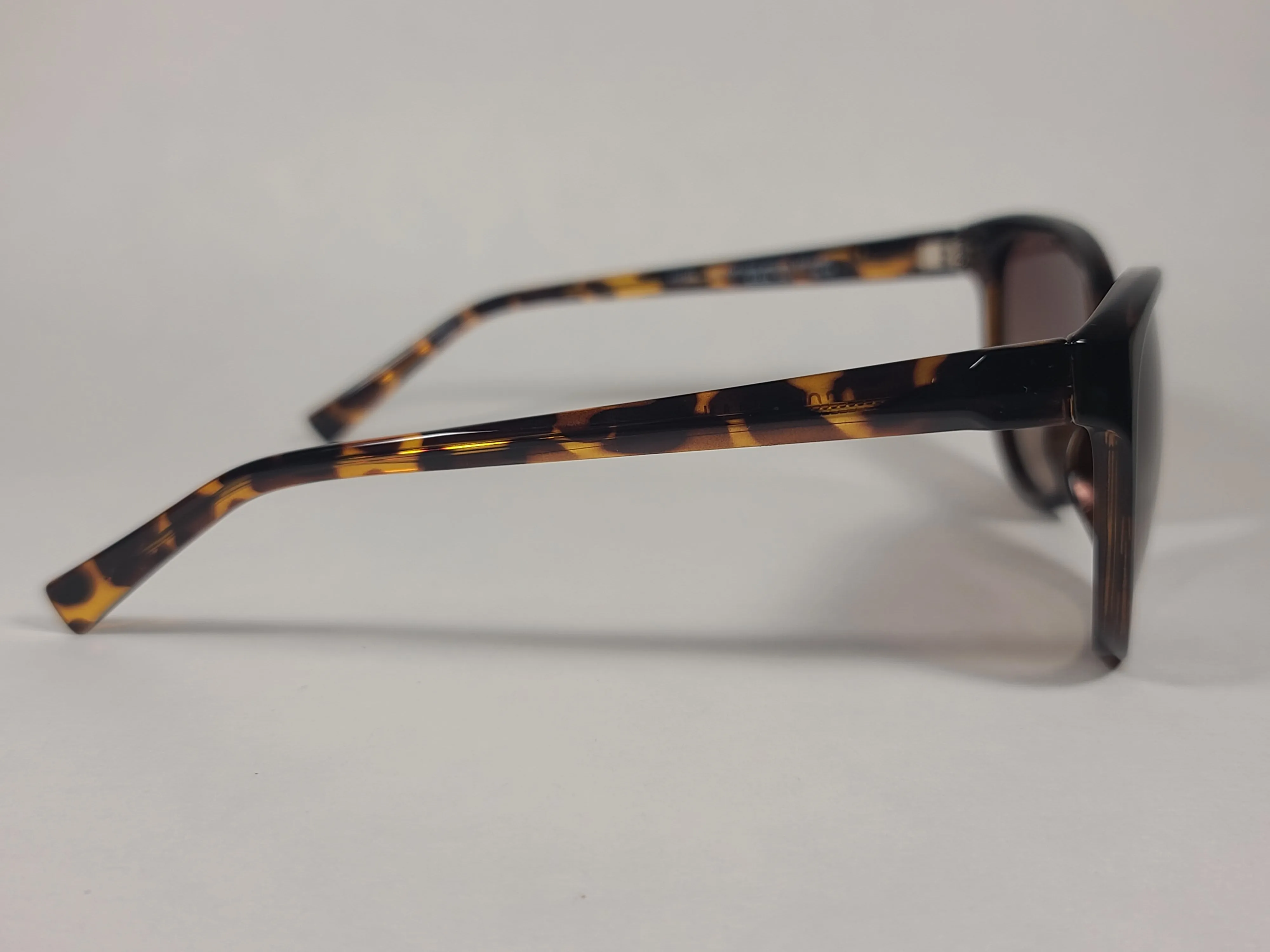 Cole Haan Cat Eye Polarized Sunglasses Brown Tortoise Frame Brown Gradient Lens CH7046 243 TORTOISE/BROWN GRADIENT