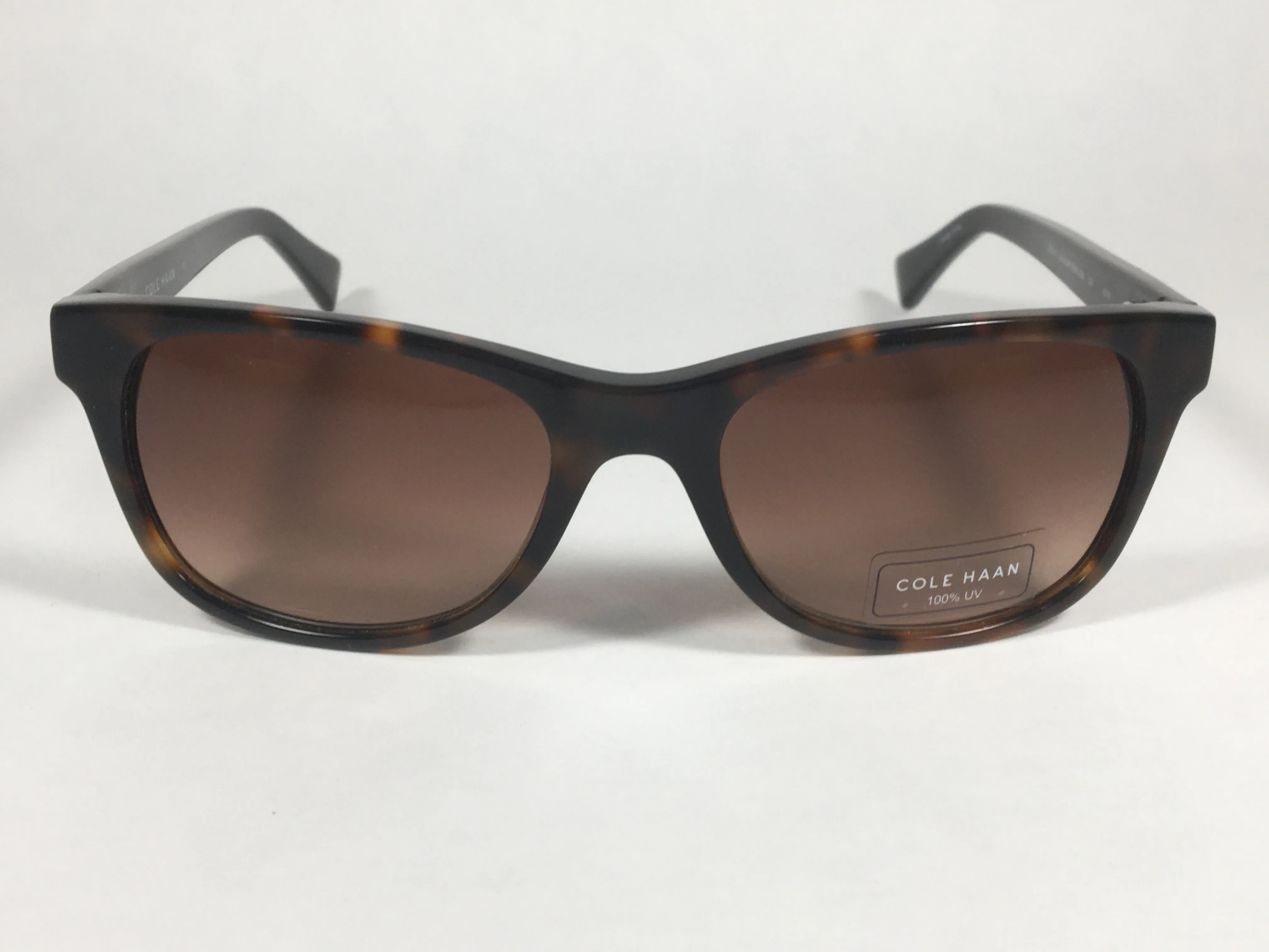 Cole Haan Designer Sunglasses Brown Tortoise Brown Gradient Lens CH7011 240 SOFT TORTOISE
