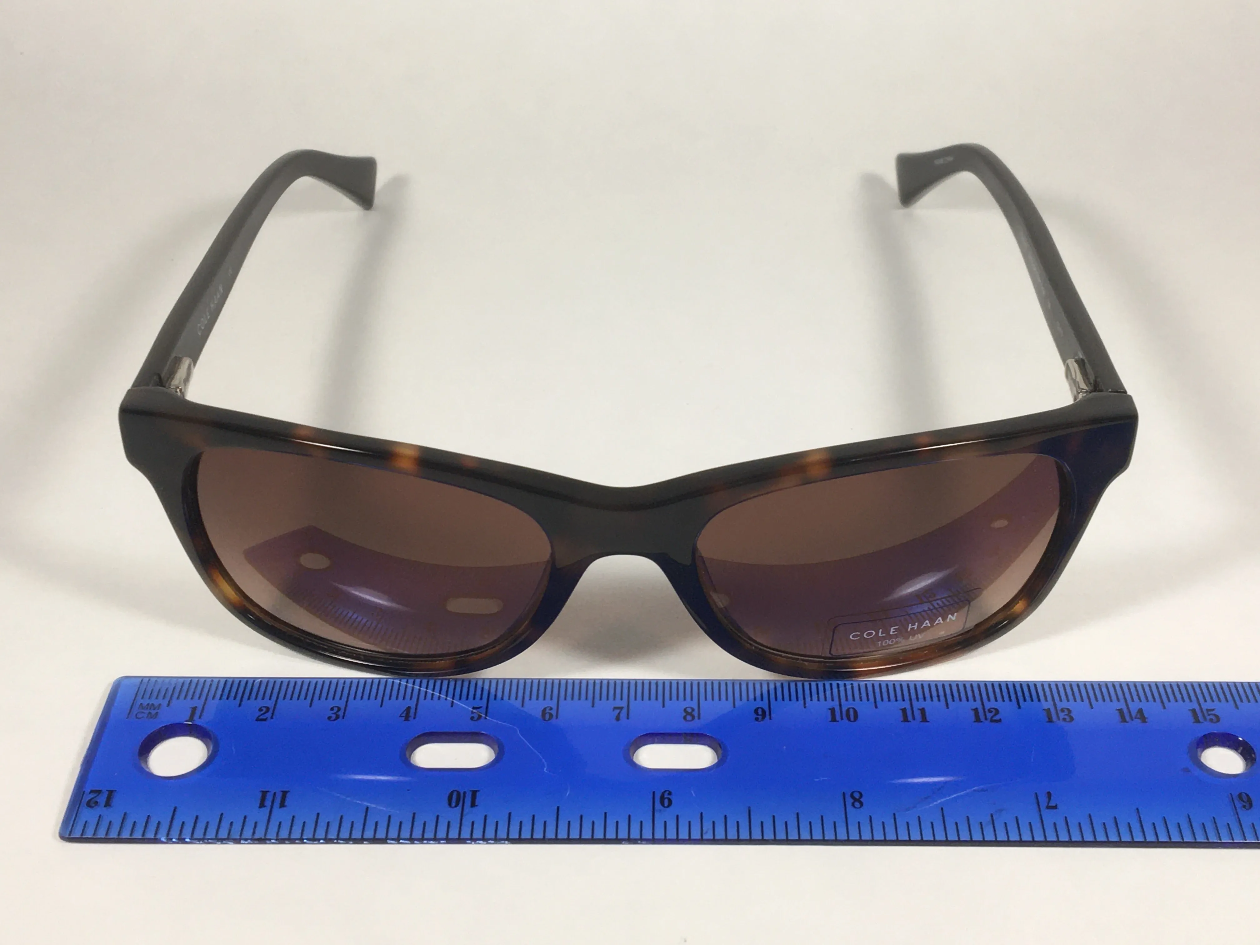 Cole Haan Designer Sunglasses Brown Tortoise Brown Gradient Lens CH7011 240 SOFT TORTOISE