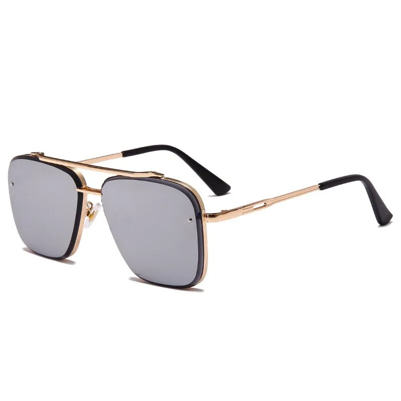 Cool Men Driving Glasses Goggle Summer Style Gradient Brown Sunglasses