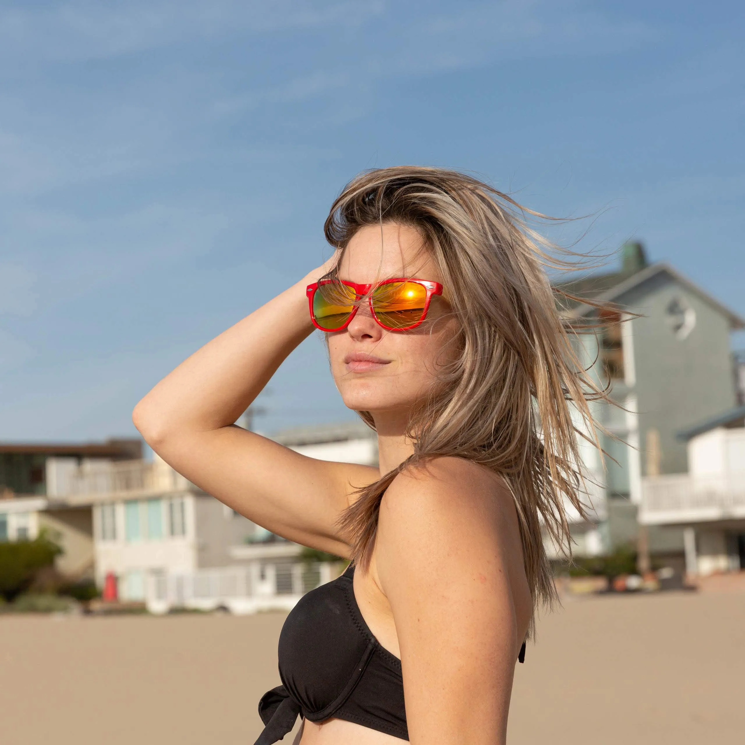 Copy of Bamboo Wood Sunglasses for Men and Women, Unisex Colored Wooden Sunglasses