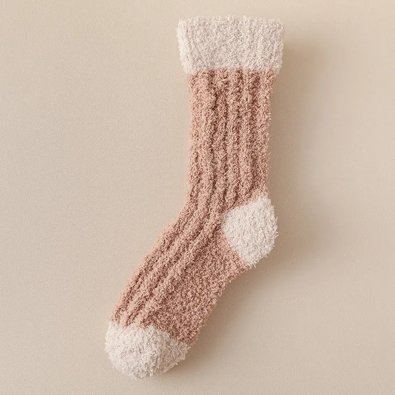 Coral Fleece Thermal Socks