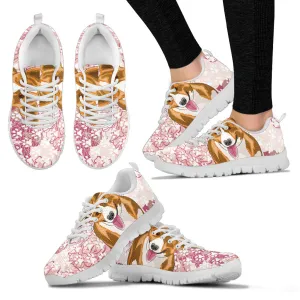 Corgi Floral Sneakers