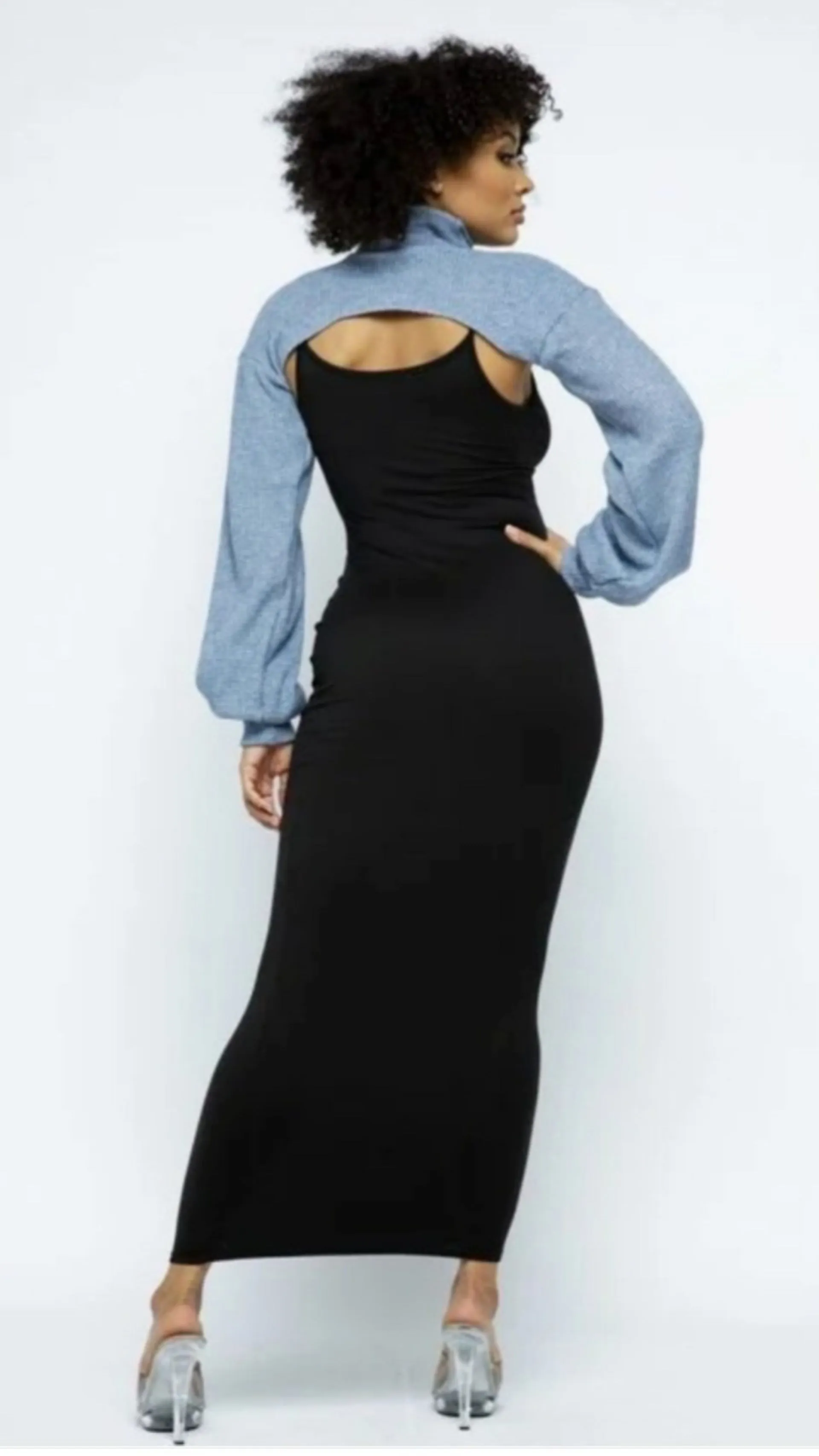 Cover it Up Maxi Dress | Denim
