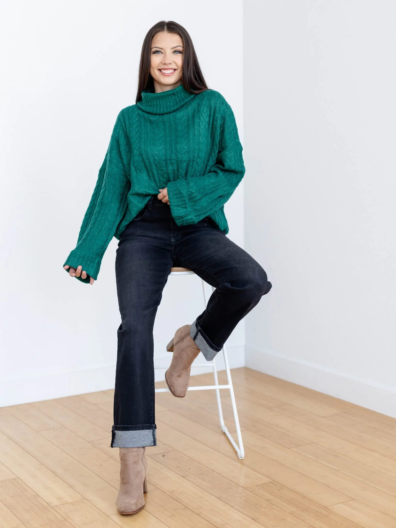 Cowl Neck Sweater
