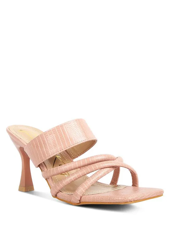 Criss Cross Strap Sandals
