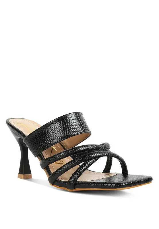 Criss Cross Strap Sandals