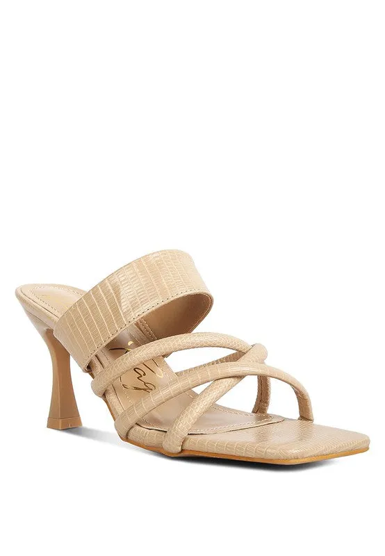 Criss Cross Strap Sandals