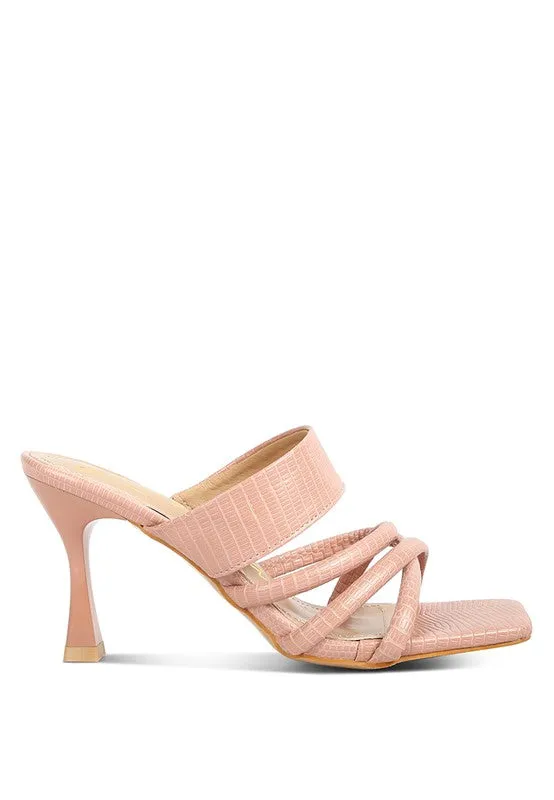 Criss Cross Strap Sandals