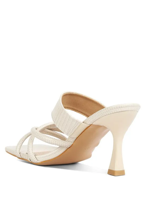 Criss Cross Strap Sandals