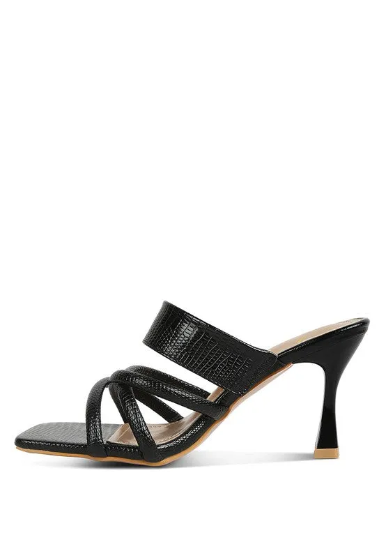 Criss Cross Strap Sandals