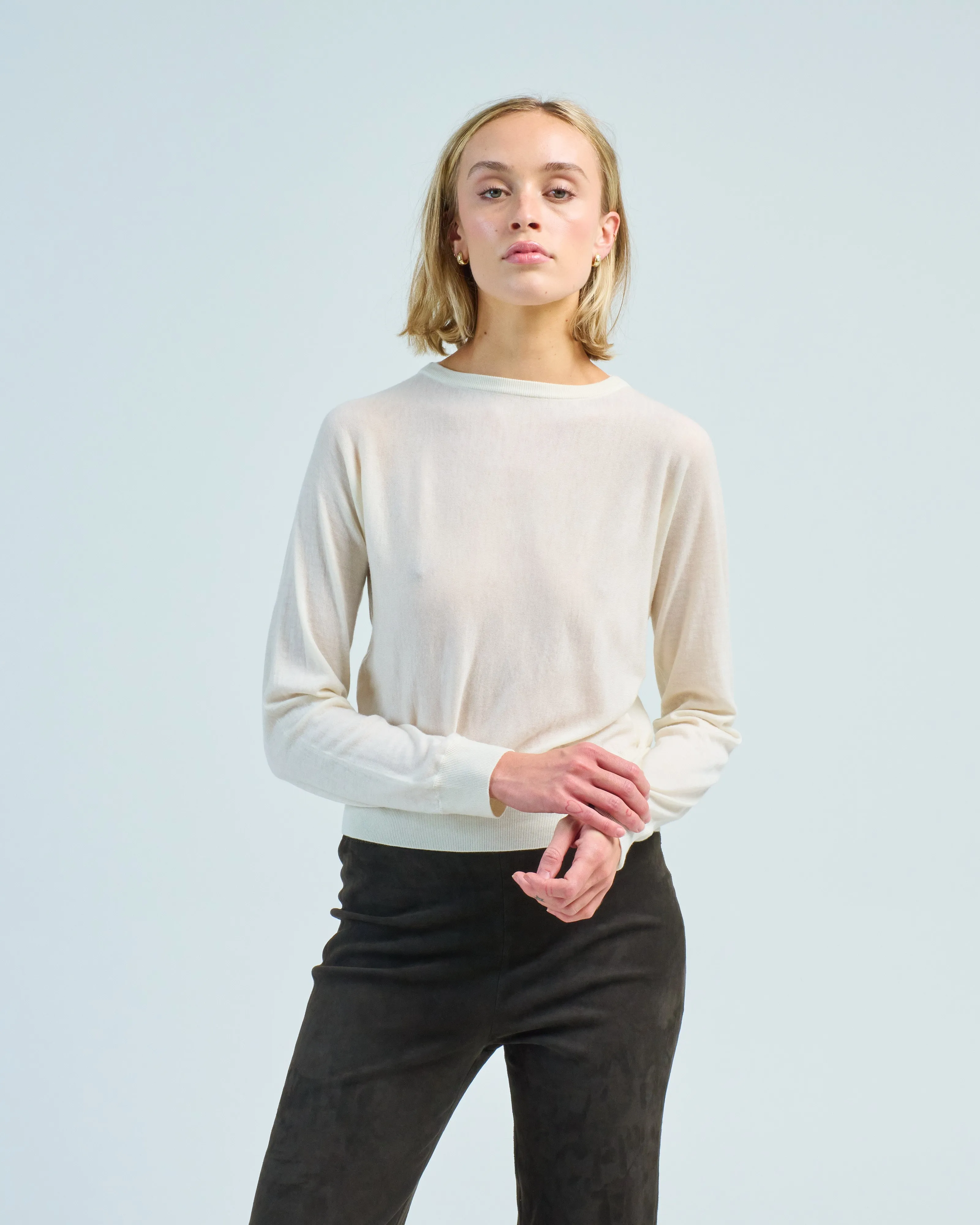 cropped sweater