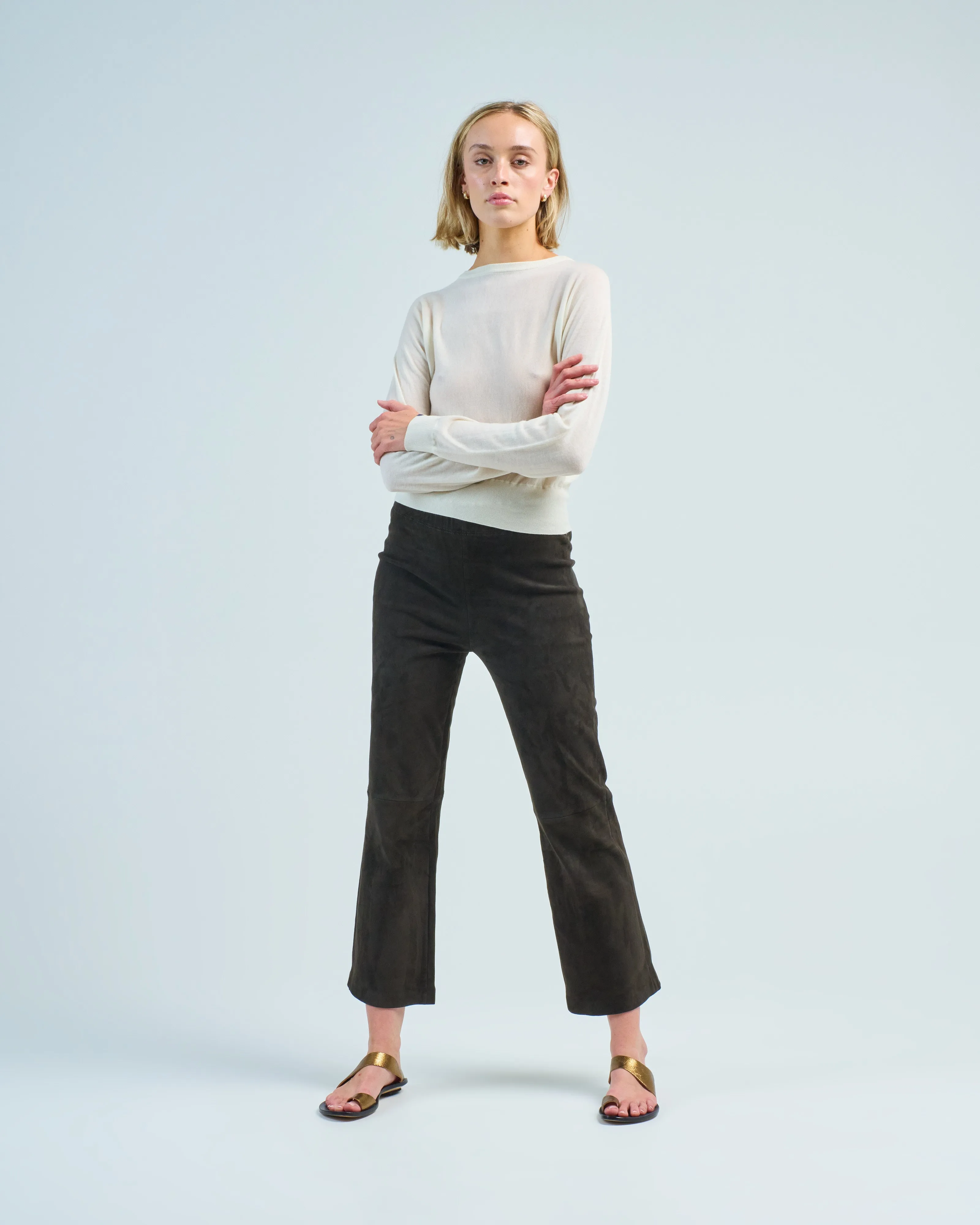 cropped sweater