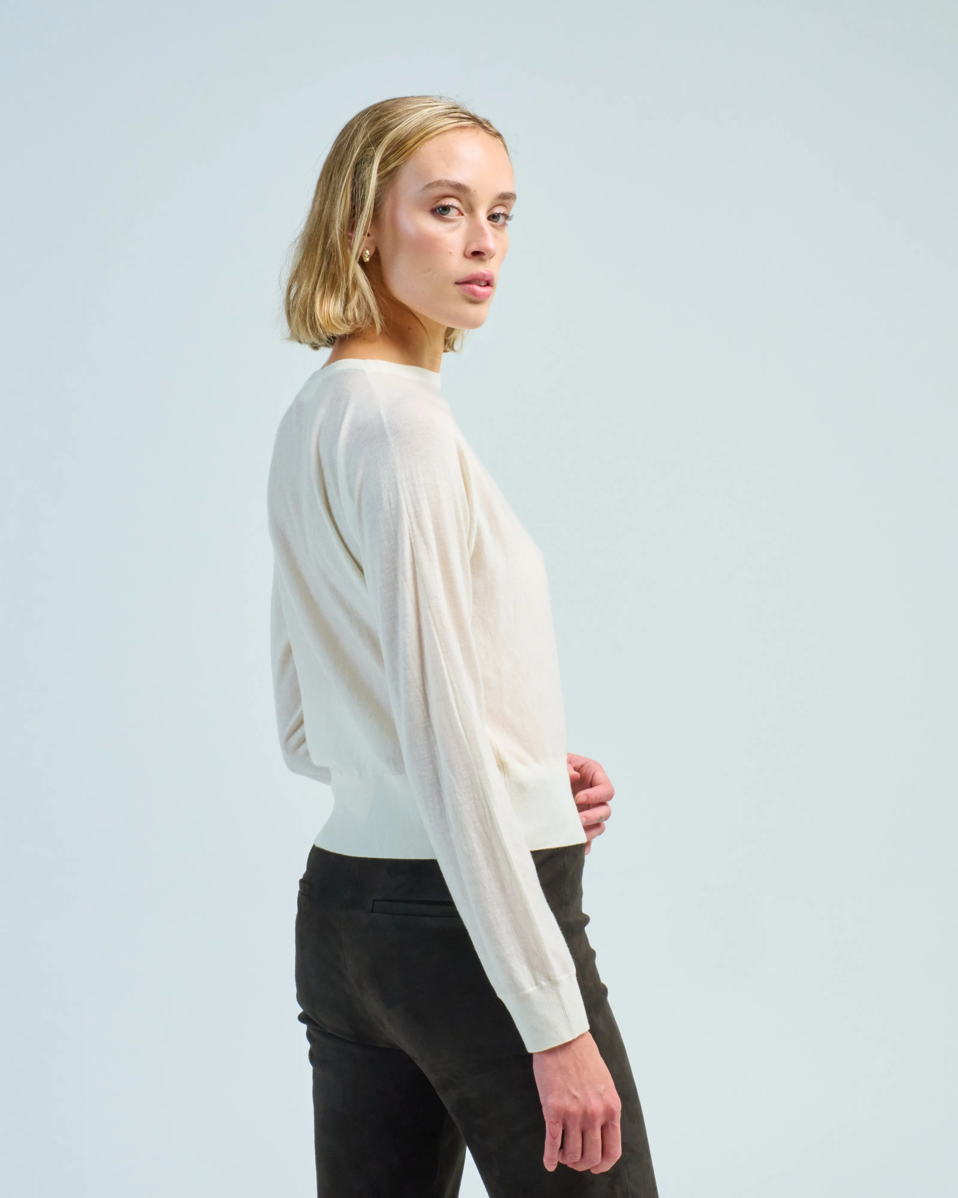 cropped sweater