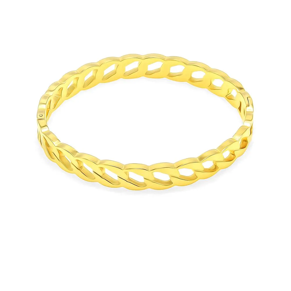 Cuban Link Bangle Bracelet