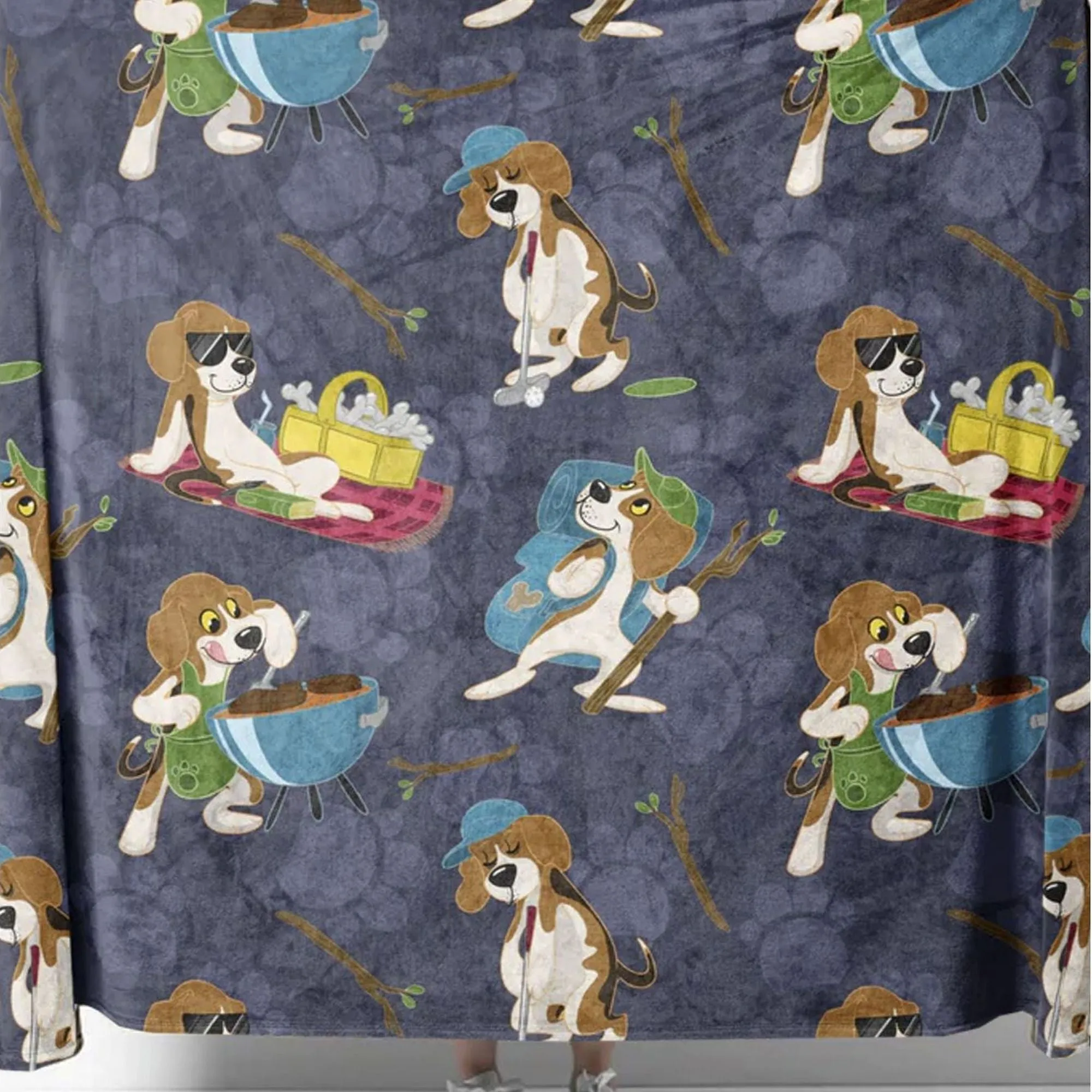 Cuddly Soft Fleece Blanket for Pets & Cold Weather