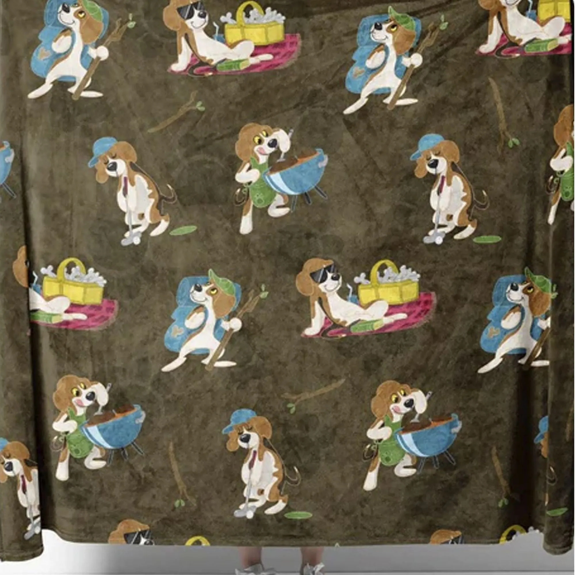 Cuddly Soft Fleece Blanket for Pets & Cold Weather