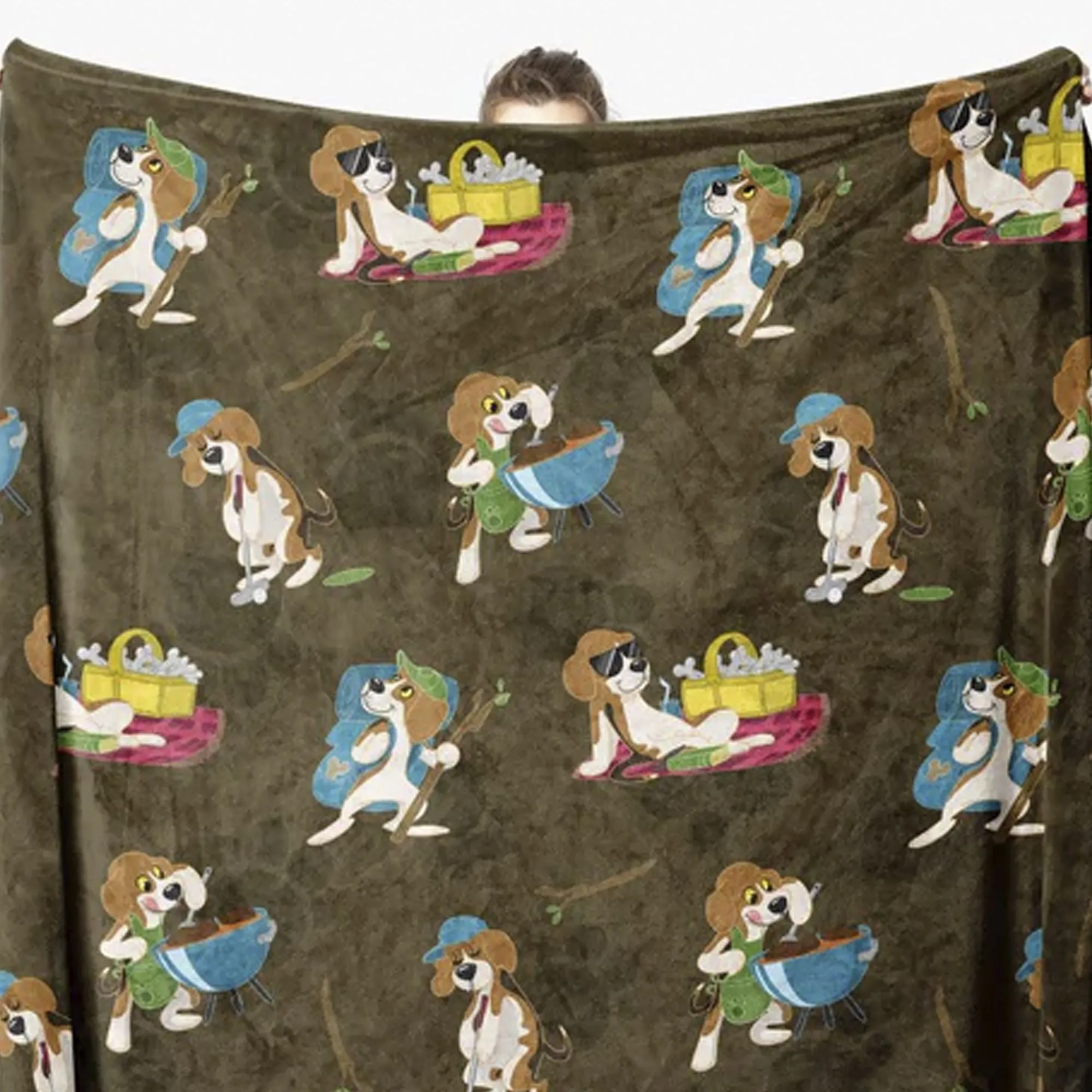 Cuddly Soft Fleece Blanket for Pets & Cold Weather