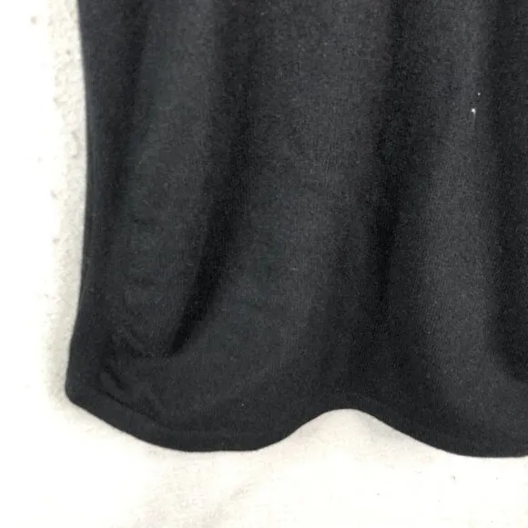 Cullen Sweater Womens Extra Small Black 100% Cashmere Cowl Neck Tunic  NEW
