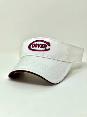 Culver "C" Visor White