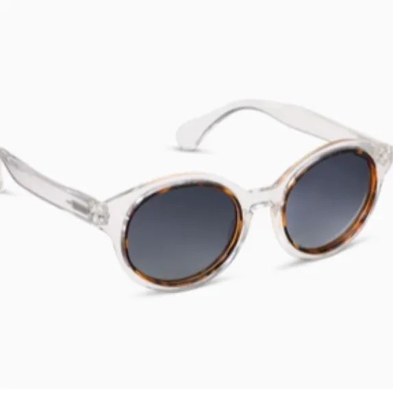 D Peepers Reading SUN Charm - clear