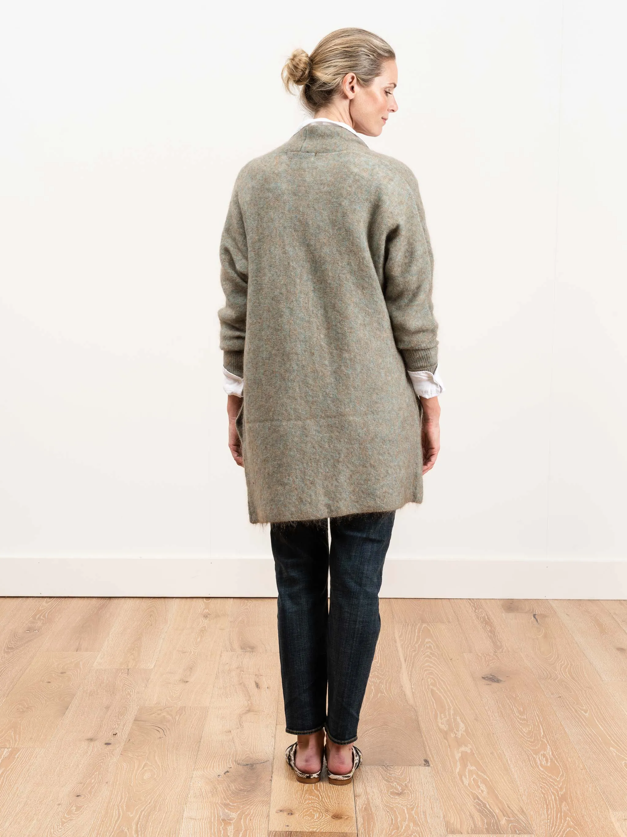 demi shawl cardi - jade