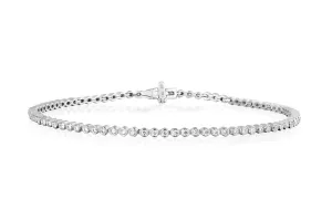 Diamond Bezel Eternity Bracelet