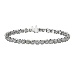 DIAMOND BRACELET 14K GOLD (1 CTW) 3