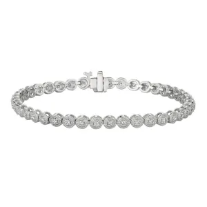 DIAMOND BRACELET 14K GOLD (1.01 CTW) 2