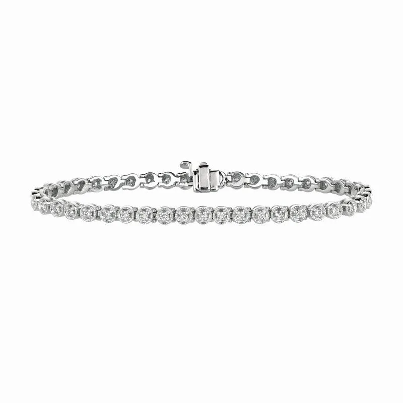 DIAMOND BRACELET 14K GOLD (1.36 CTW) 1