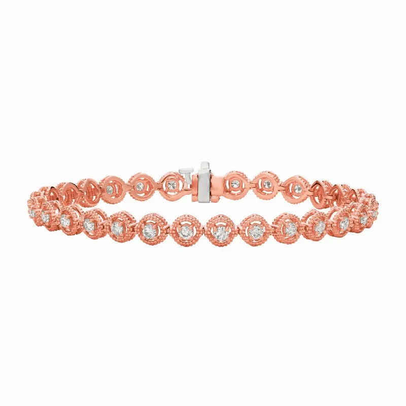 DIAMOND BRACELET 14K GOLD (2.03 CTW)