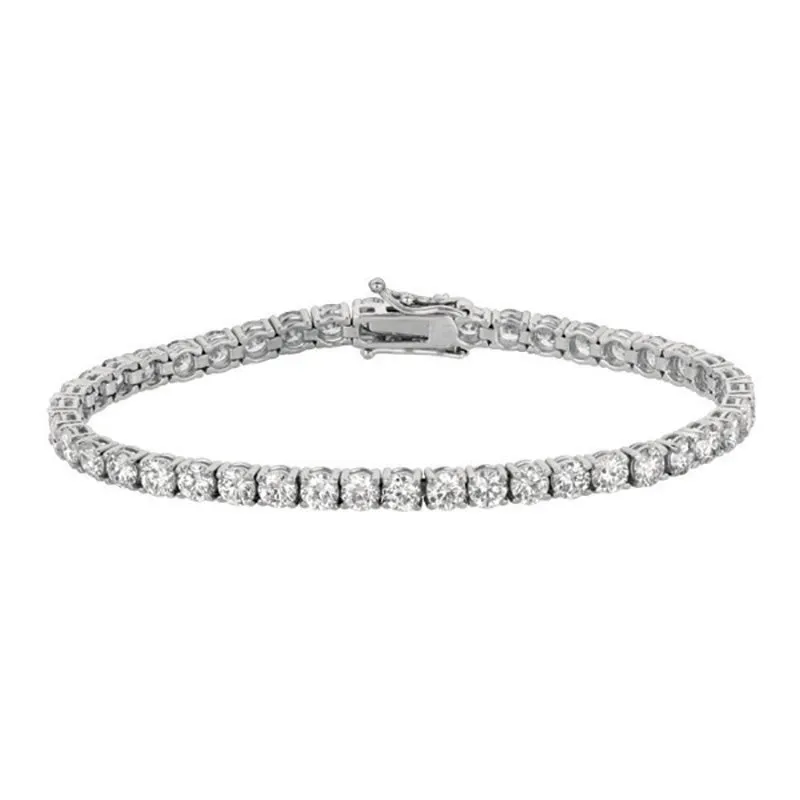 DIAMOND BRACELET 14K GOLD (3.51 CTW)