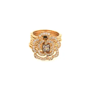 Diamond Flower Ring/Bracelet