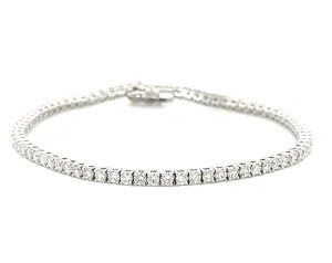 Diamond Riviera Line Tennis Bracelet 3.00CT T.W.
