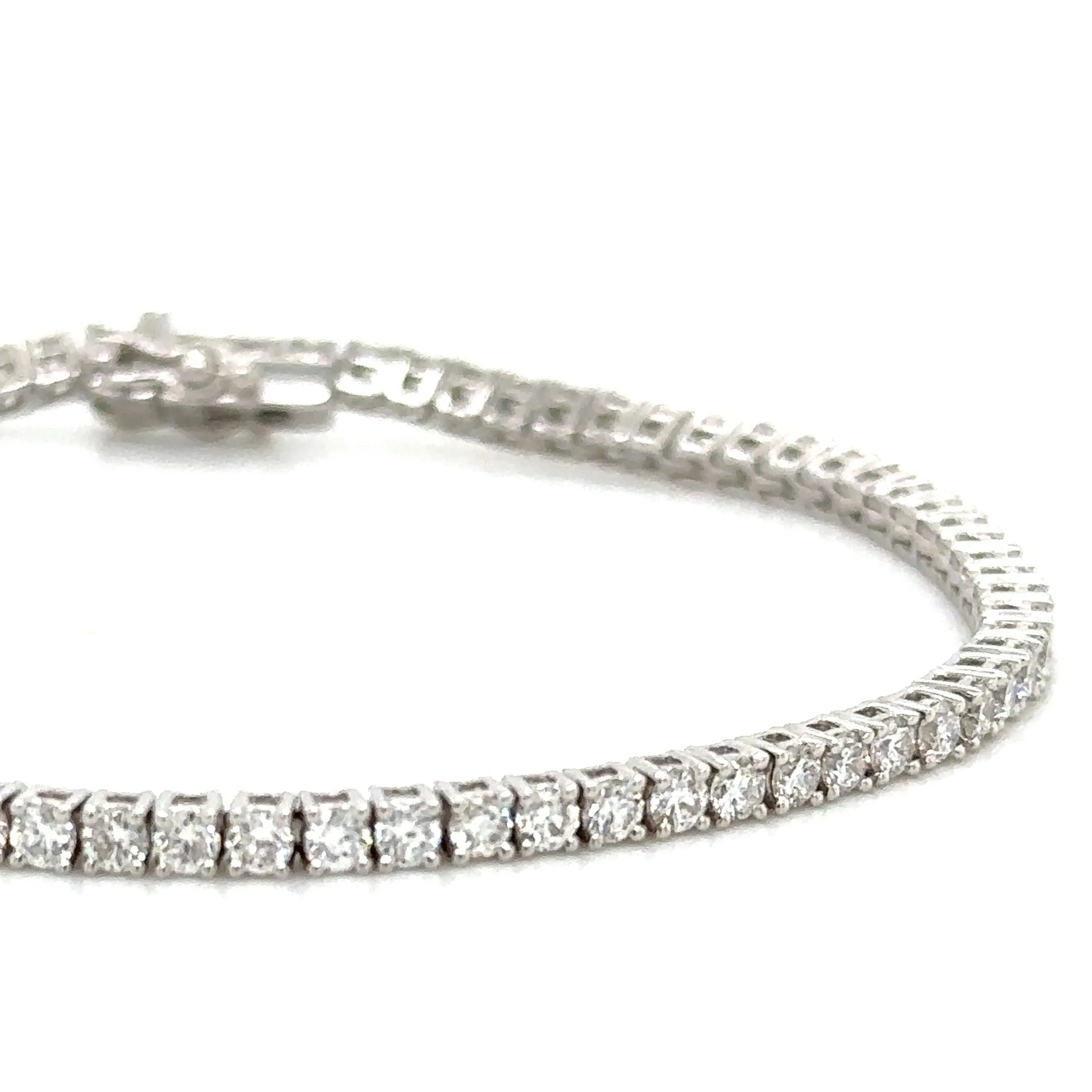 Diamond Riviera Line Tennis Bracelet 3.00CT T.W.