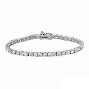 DIAMOND TENNIS BRACELET IN 14K GOLD 7” (5.00 CTW)