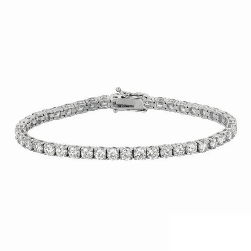 DIAMOND TENNIS BRACELET IN 14K GOLD 7” (5.00 CTW)