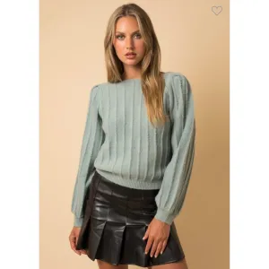 Do You Bubble Sweater - Seafoam