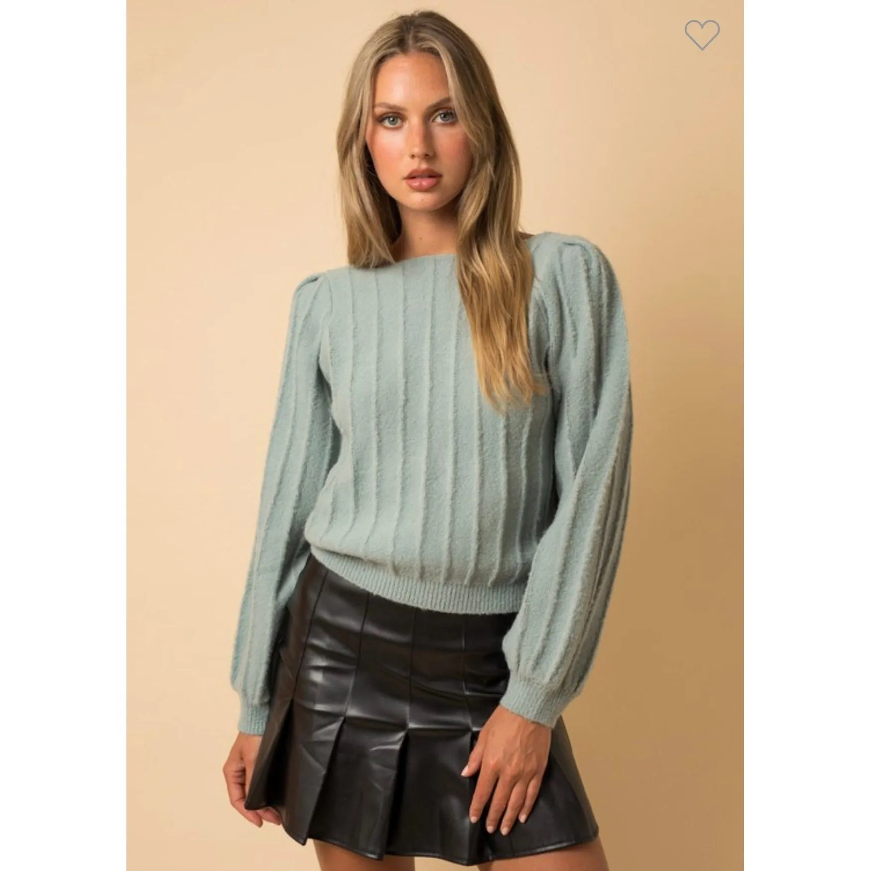 Do You Bubble Sweater - Seafoam