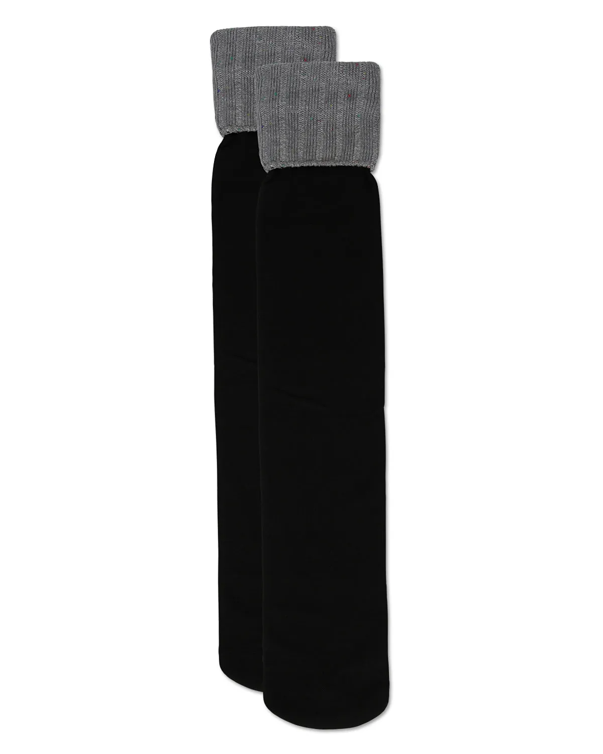 Donegal Cuffed Fleece Knee High Socks