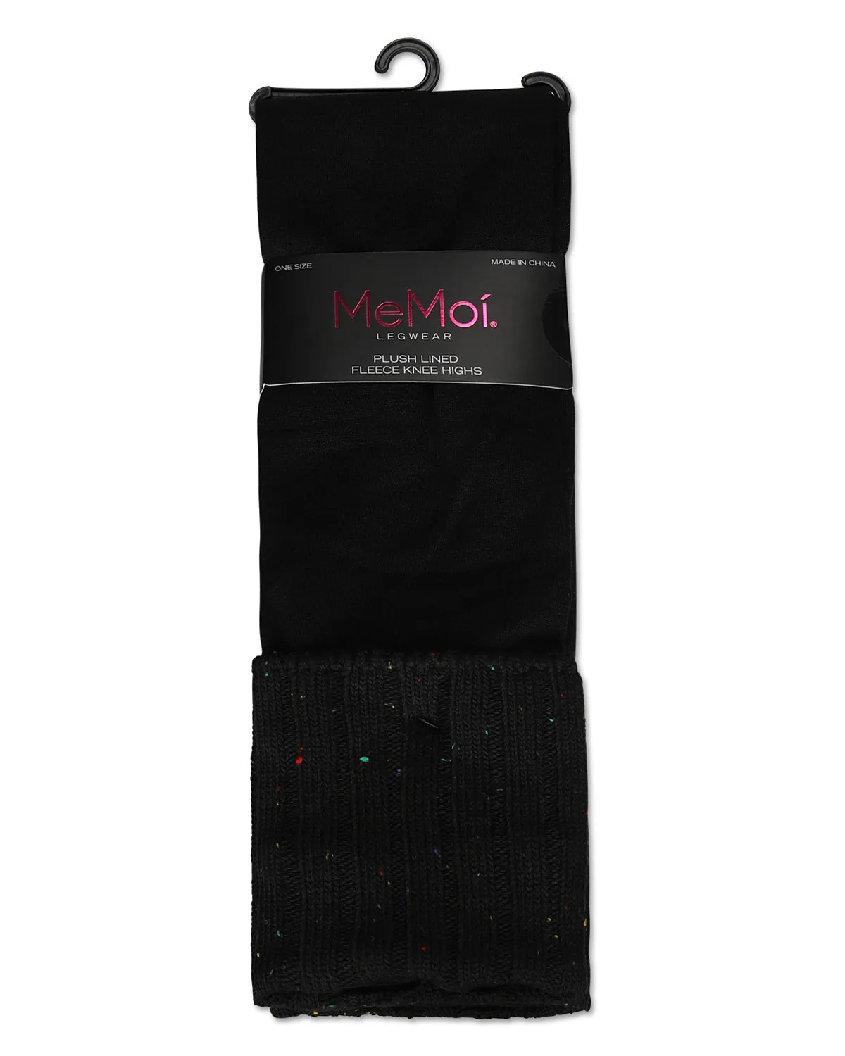 Donegal Cuffed Fleece Knee High Socks