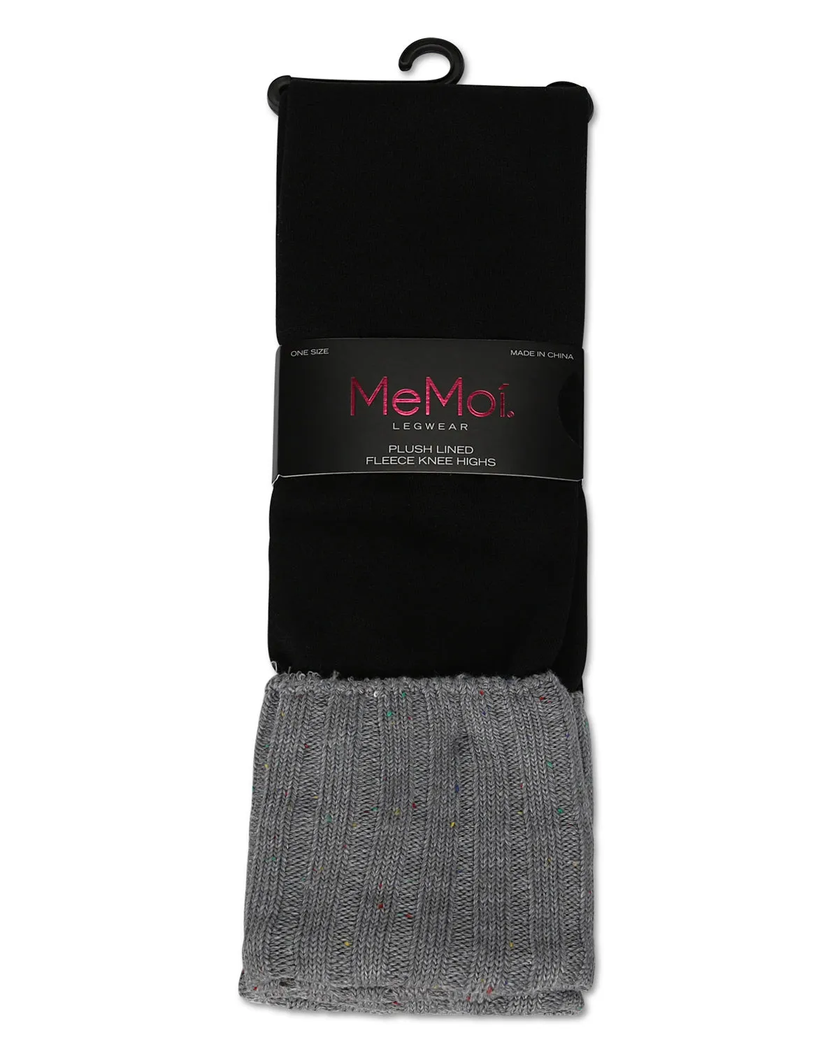 Donegal Cuffed Fleece Knee High Socks