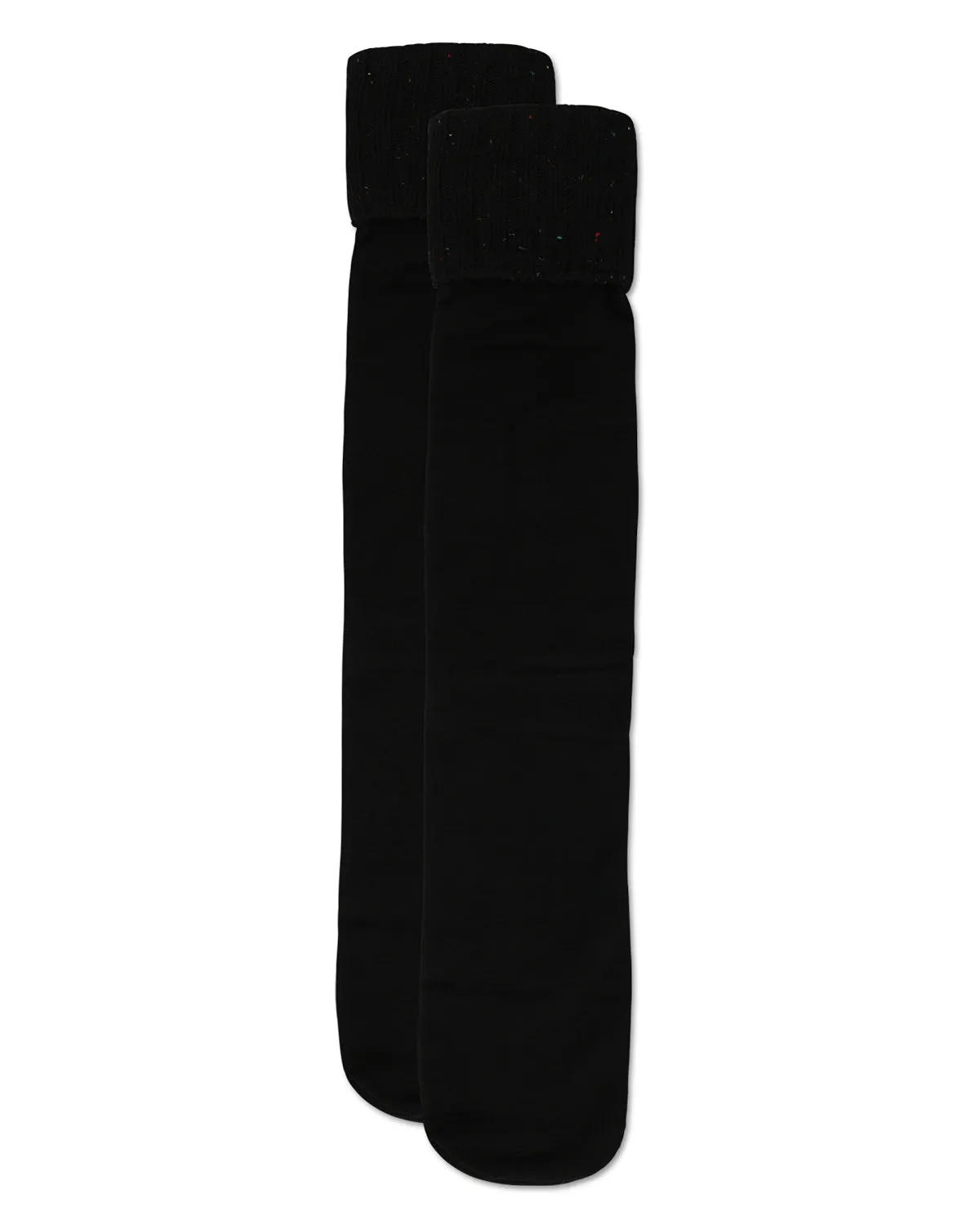 Donegal Cuffed Fleece Knee High Socks