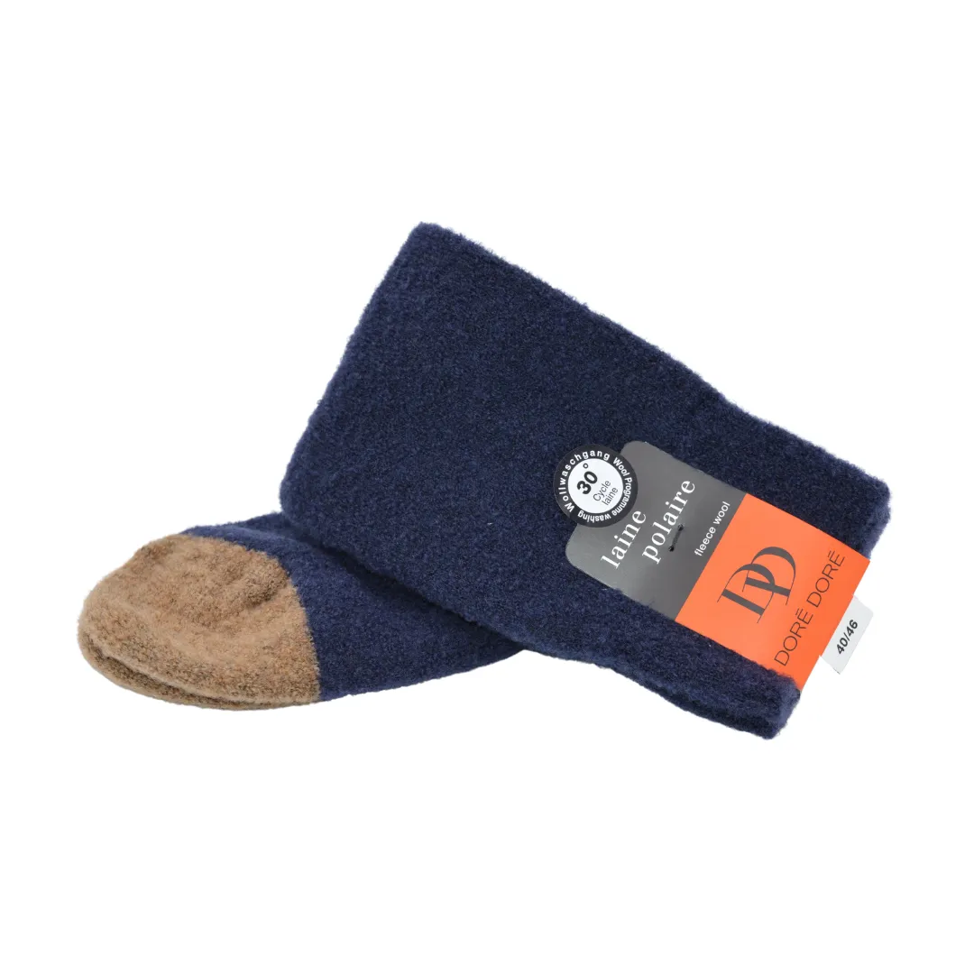 Dore dore | Fleece Wool  | Marine/Seigle