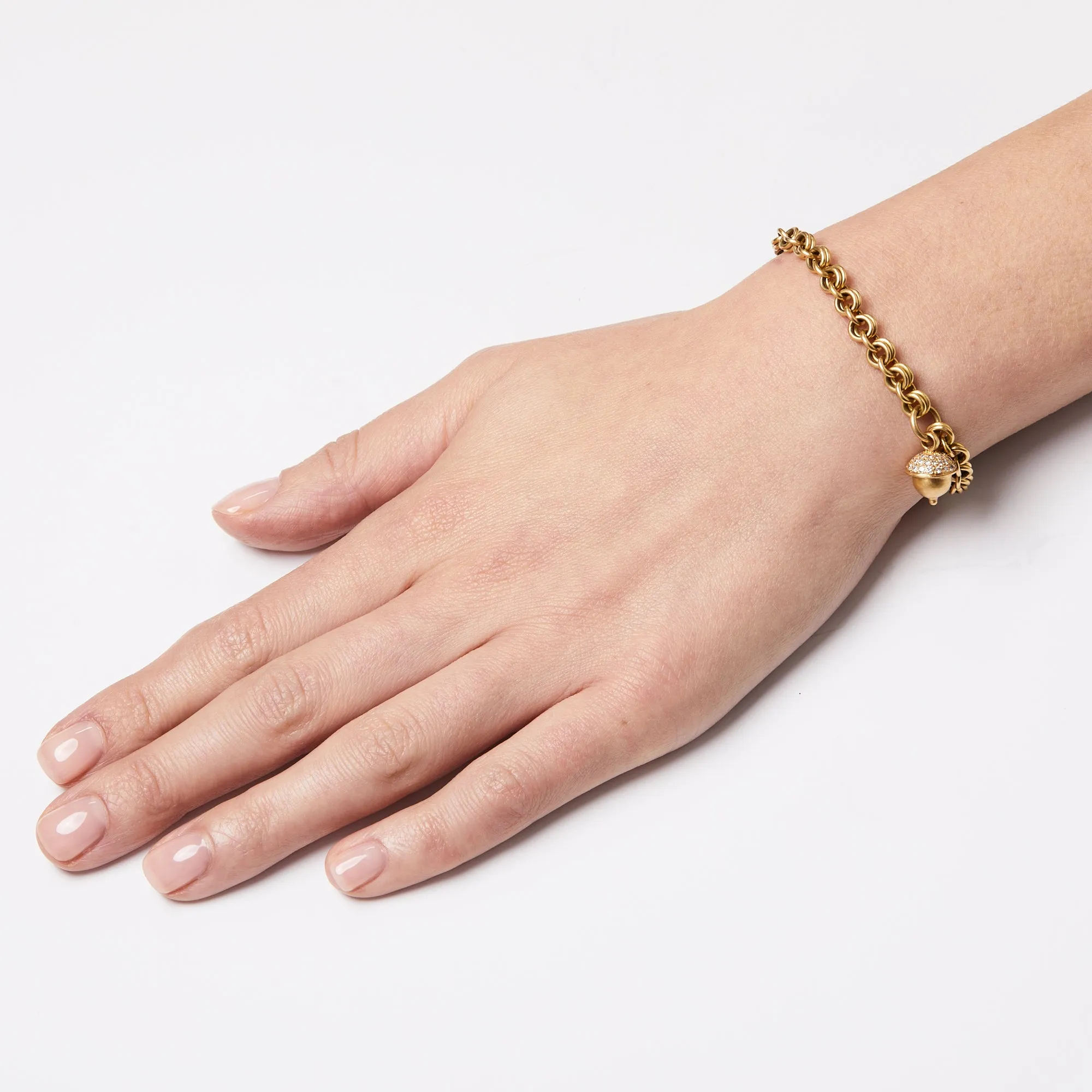 Dyan "Pre Raphaelite" Bracelet in 20K Peach Gold